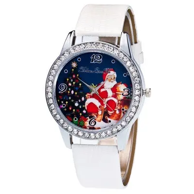 Women Watches Dress Clock Retro Marble Pattern Quartz Pu Leather Band Wrist Watch Relogio Feminino 3