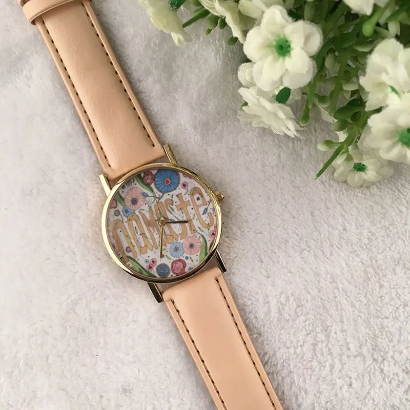 Women Watches Dress Elegant Clock Pu Leather Band Analog Quartz Wrist Watch Relogio Feminino Gift 1