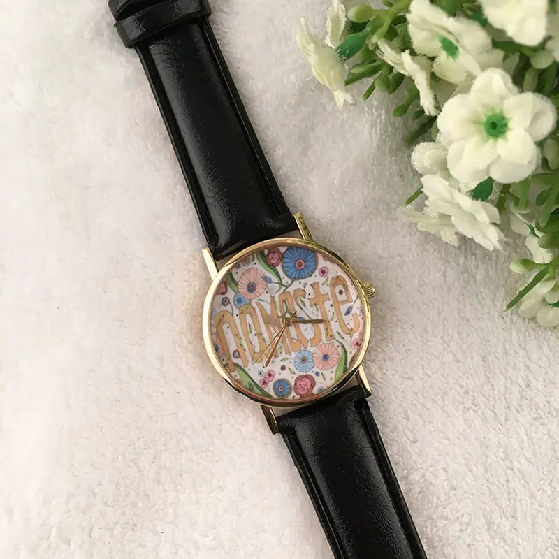 Women Watches Dress Elegant Clock Pu Leather Band Analog Quartz Wrist Watch Relogio Feminino Gift 2