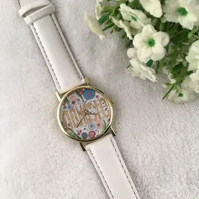 Women Watches Dress Elegant Clock Pu Leather Band Analog Quartz Wrist Watch Relogio Feminino Gift 4
