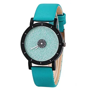 Women Watches Elegant Dress Clock Pu Leather Band Simple Wristwatch Quartz Analog Watch Relogio Feminino 4