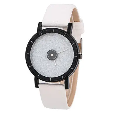 Women Watches Elegant Dress Clock Pu Leather Band Simple Wristwatch Quartz Analog Watch Relogio Feminino 5