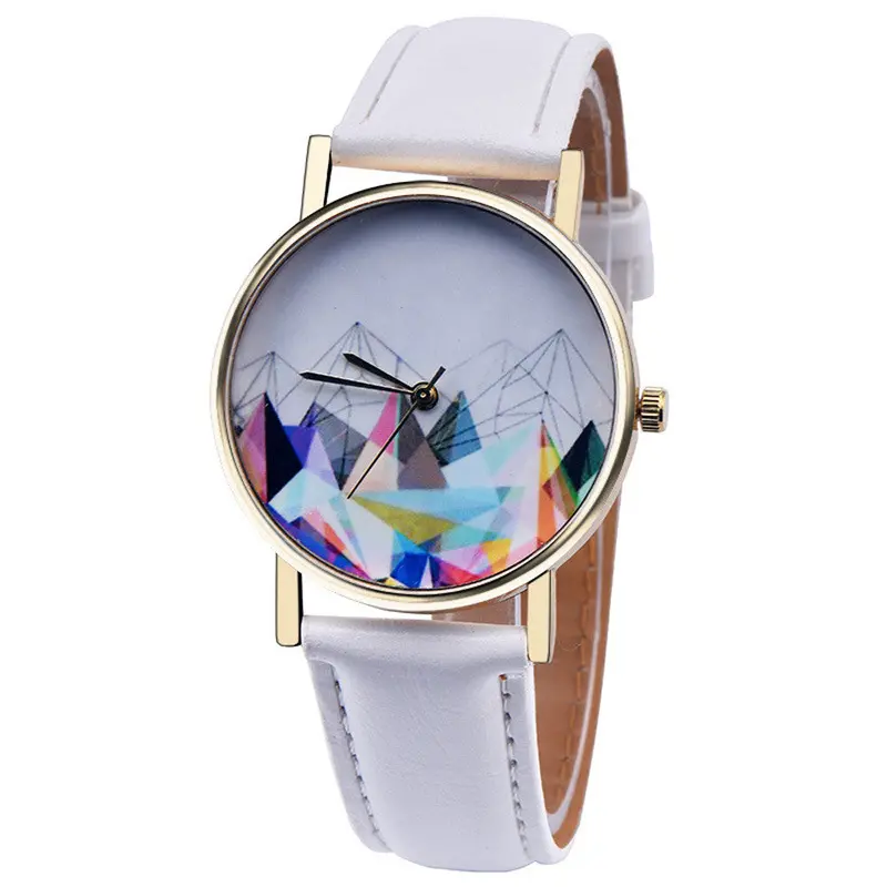 Women Watches Ladies Dress Leather Band Analog Quartz Watch Montre Ladies Watches Feida 5