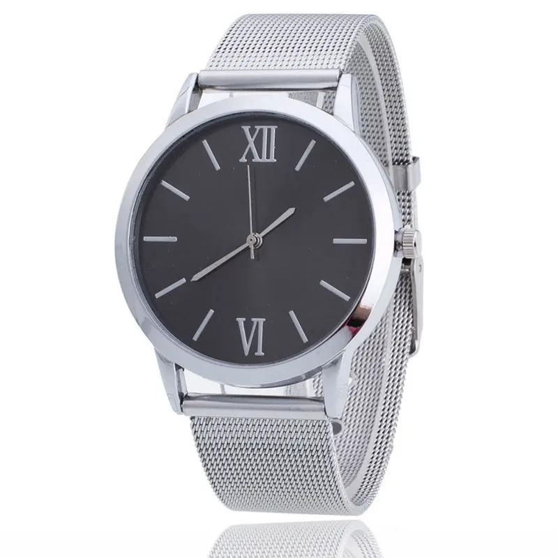 Women Watches Ladies Gold Silver Stainless Steel Mesh Band Wrist Watch Luxury Relogio Feminino Watches Men Luxury 3