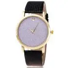 Women Watches Luxury Time Pattern Leather Band Analog Quartz-Watch Famouse Montre White Feida 1