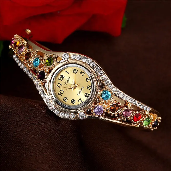 Women Watches Lvpai Watch Luxury Women Bracelet Watch Ladies Elegant Gold Dress Montre Wristwatch 1