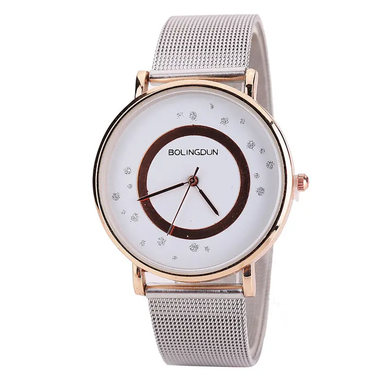 Women Watches Quartz Wristwatch Clock Ladies Dress Luxury Watch Women Gift Silver Montre Feida 1