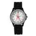 Women Watches Rhinestone Crystal Dress Clock Cancer Dial Quartz Analog Silicone Band Watch Relogio Feminino 1