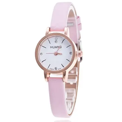 Women Watches Rhinestone Crystal Dress Clock Relogio Feminino Models Thin Belt Watch 2