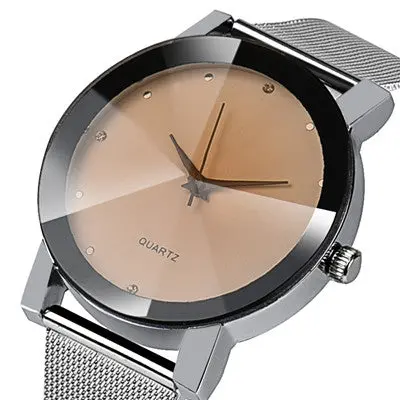 Women Watches Rhinestone Crystal Dress Clock Stainless Steel Band Analog Quartz Watch Relogio Feminino 2
