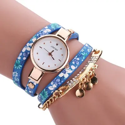 Women Watches Sleek Chic Rhinestone Crystal Elegant Dress Clock Ladies Bracelet Watch Relogio Feminino 1