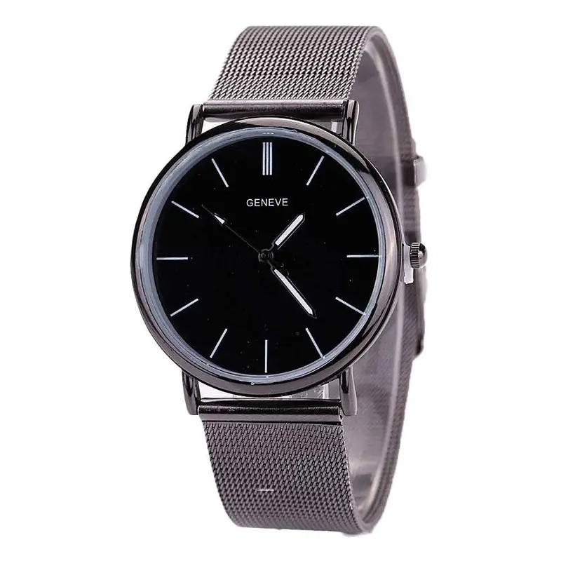 Women Watches Stainless Steel Mesh Band Dress Clock Silver Bracelet Quartz Watch Relogio Feminino 2