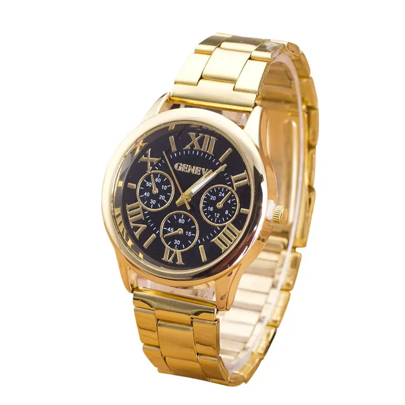 Women Watches Watch Ladies Dress Roman Numerals Quartz Stainless Steel Gold Watch Wristwatch Gift Montre 2