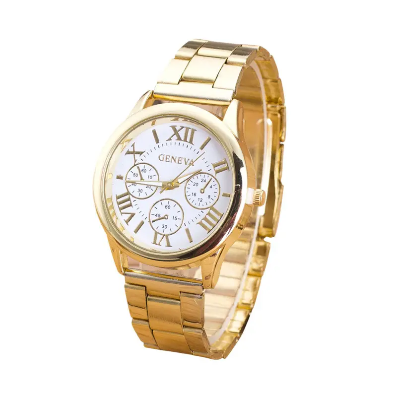 Women Watches Watch Ladies Dress Roman Numerals Quartz Stainless Steel Gold Watch Wristwatch Gift Montre 3