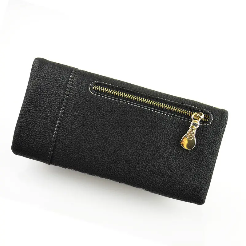 Women Zipper Purse Clutch Wallet Card Holder Bag 1