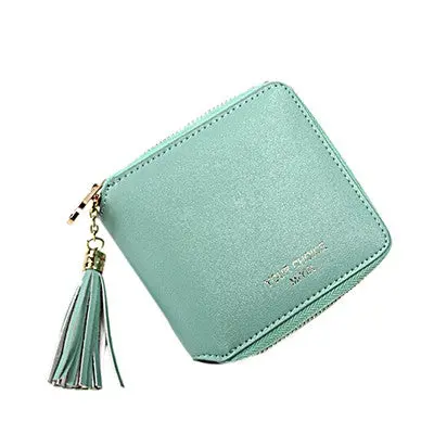 Women Zipper Wallet Purse Carteras Carteira Mujer Feminino Wallet Purse Wallet Short Small Bag Card Holder 2