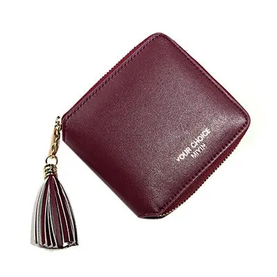Women Zipper Wallet Purse Carteras Carteira Mujer Feminino Wallet Purse Wallet Short Small Bag Card Holder 6