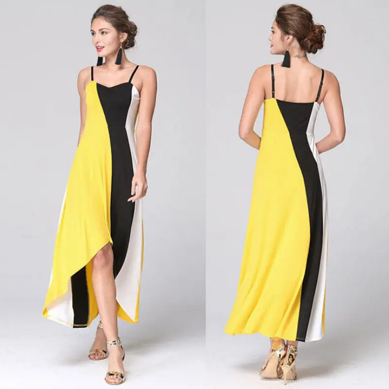 Women's Bohemian Boho Beach Long Maxi Dress Party Dresses Big Size Robe Sale Feida 7