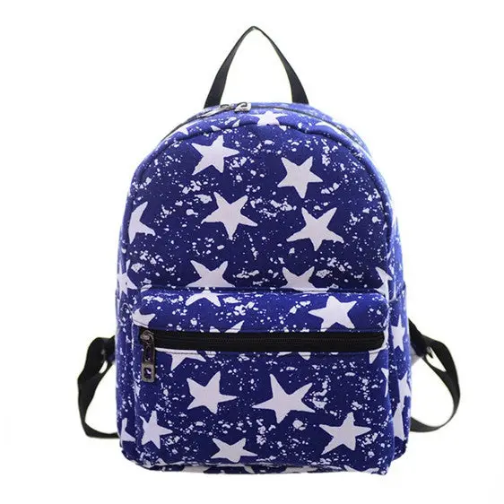 Women's Canvas Backpack Women Shoulder Bag Printing Bag School Backpack For Girls Travel Bolsos 2