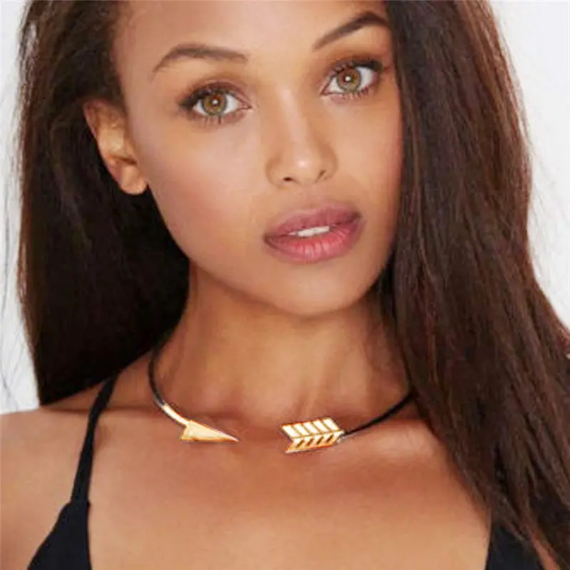 Women's Chain Gold Choker Necklace Womens Clothing Accessories Vintage Jewelry Silver Necklace Fast Shipping Feida 1
