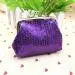 Womens Coin Purse Small Sequins Wallet Card Holder Clutch Handbag Bag Bolsos Femenina 6