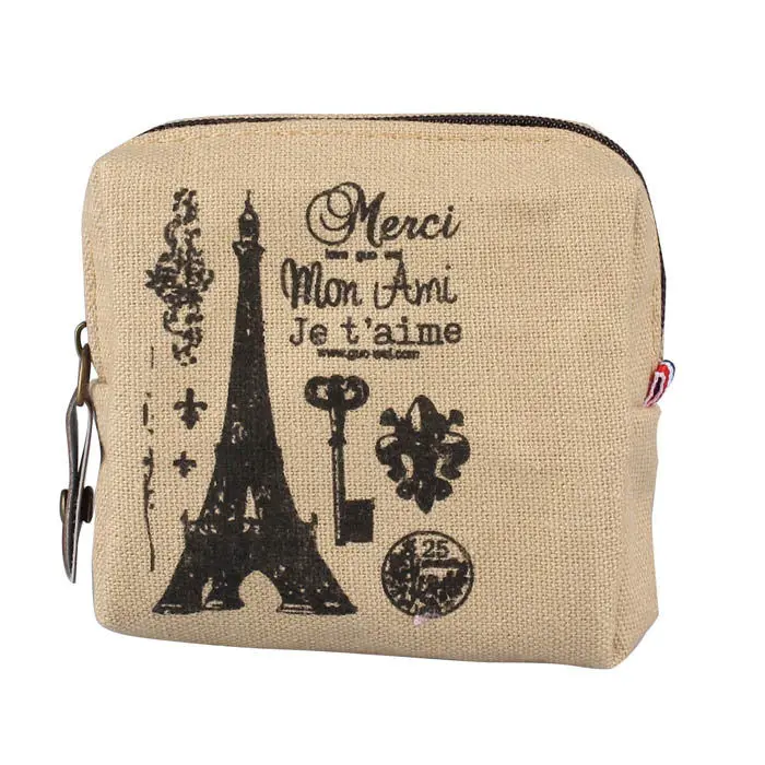 Womens Coin Purses Mini Retro Lady Purse Wallet Card Holders Clutch Vintage Printed For Special Gift 3