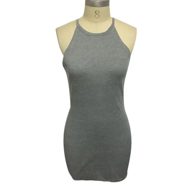 Women's Dress Sexy Lady Women Sheath Bandage Bodycon Dresses Sleeveless Evening Sexy Party Mini Vestido Beach Clothing 6