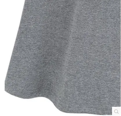 Womens Dress Warm Long Sleeve Letter Print Women Knitted Dress Fleece Hoody Sweatshirts Gray Black Xxl 6