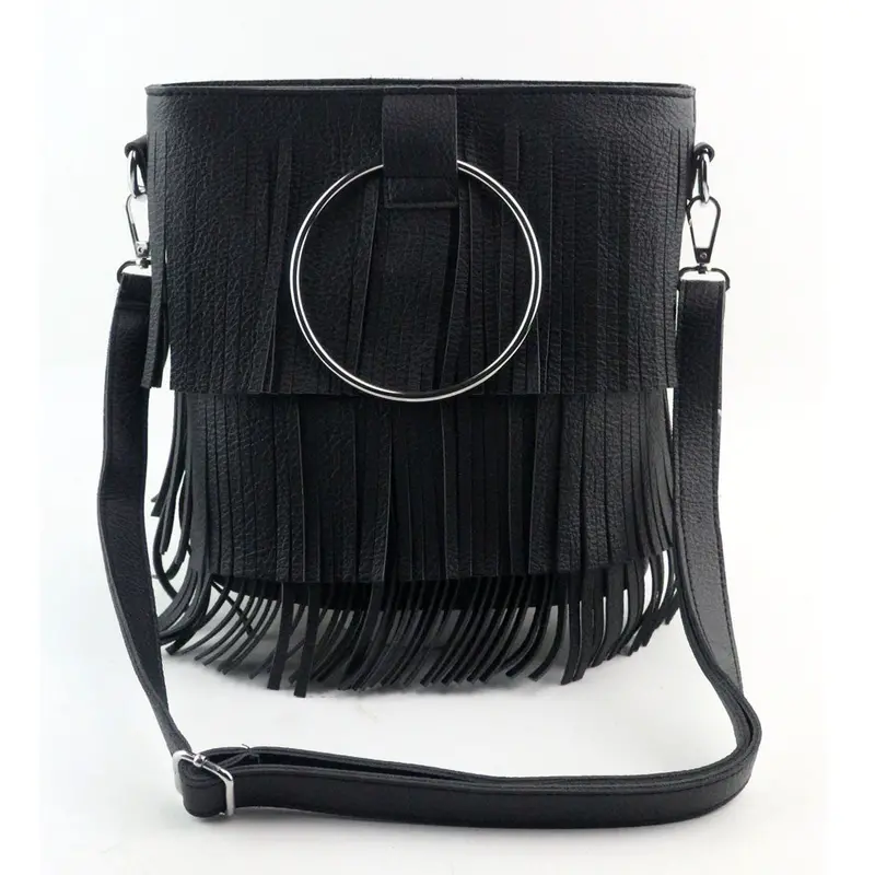 Women's Hbags Designer Tassel Leather Women Messenger Bags Shoulder Bag Crossbody Hbag For Girls Bolsa Mujer 1