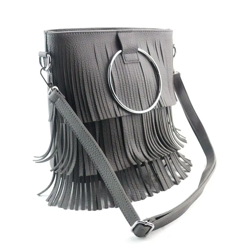 Women's Hbags Designer Tassel Leather Women Messenger Bags Shoulder Bag Crossbody Hbag For Girls Bolsa Mujer 3