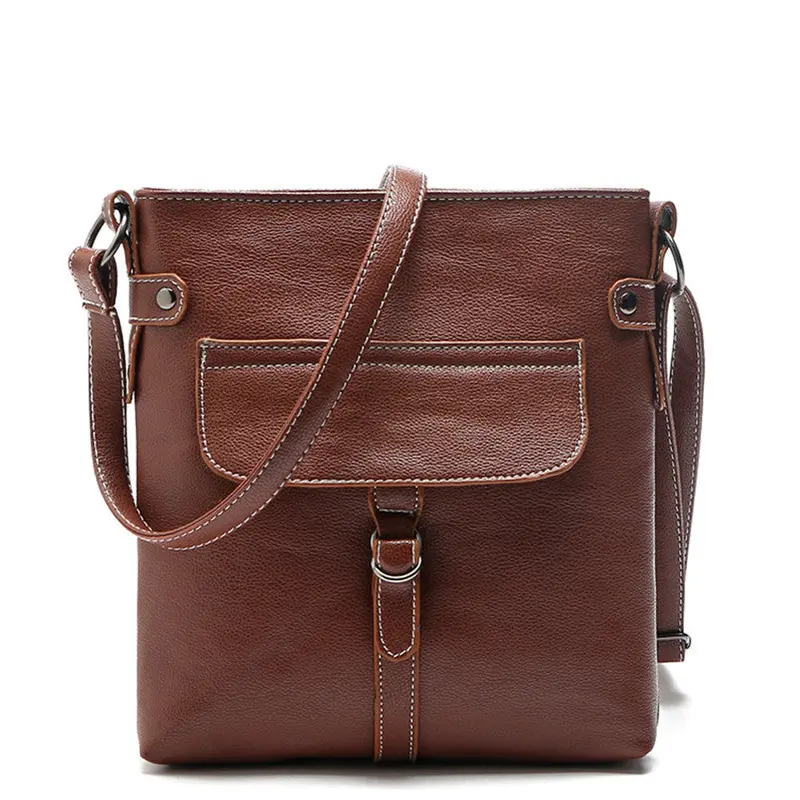 Women's Hbags Famousladies Leather Satchel Cross Body Shoulder Messenger Business School Bag Designer 4