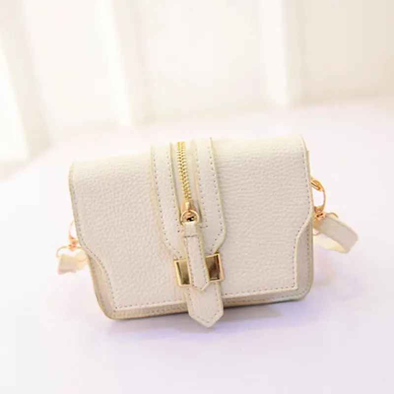 Women's Hbags Zipper Leather Crossbody Shoulder Bag For Girls Women Messenger Bags Party Small Purse Clutch 6