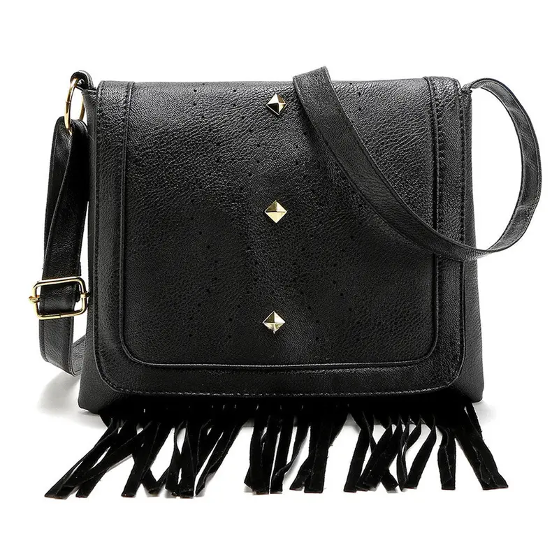 Womens Leather Satchel Cross Body Shoulder Messenger Bag Hbag 1