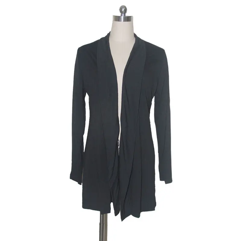 Womens Long Sleeve Cardigan Loose Outwear Coat Tops 2 Colors Dropship 1