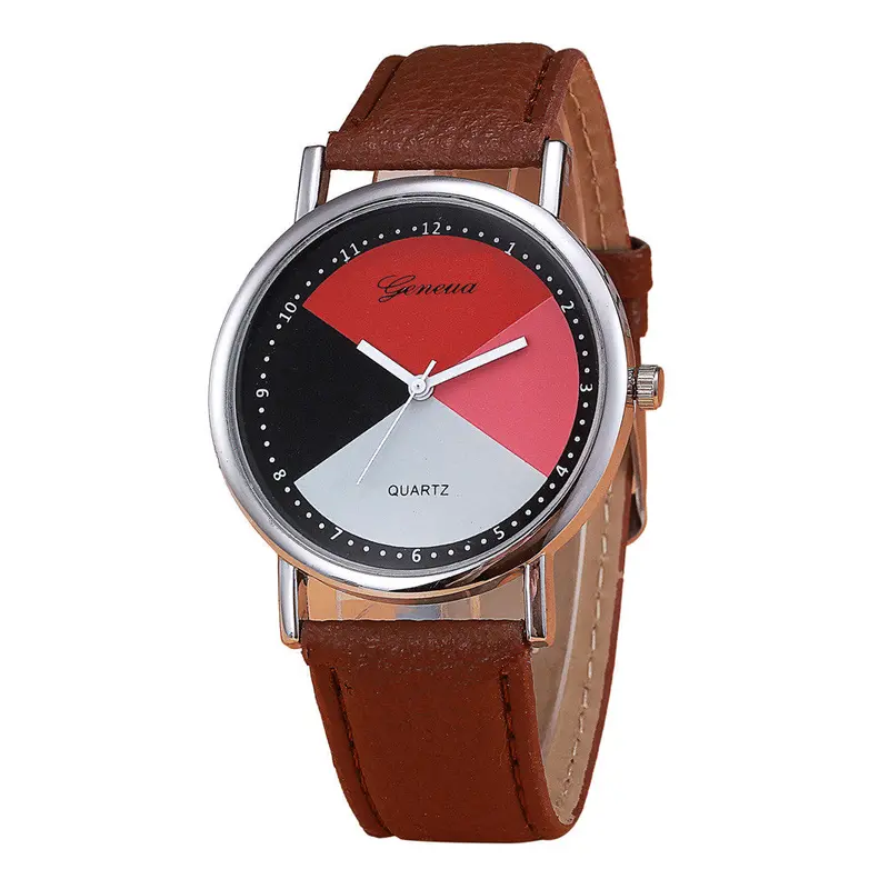 Womens Men Watch Retro Design Leather Band Analog Quartz Luxury Watch Watches Relogio Masculino Wristwatch 2