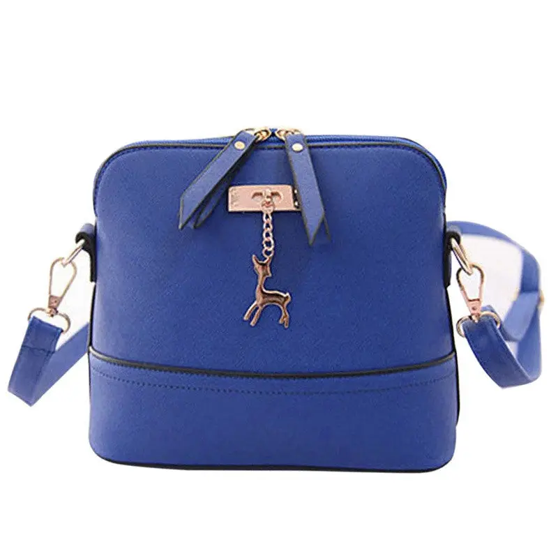 Women's Messenger Bags Fashion Vintage Small Shell Pu Leather Handbag New Famous Brand Casual Bag 3