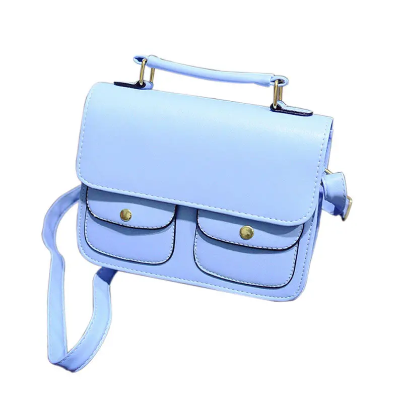 Womens Pu Leather Crossbody Satchel Shoulder Messenger Bag Handbag Trendy Bags 1