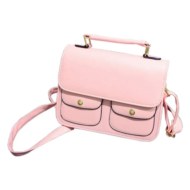 Womens Pu Leather Crossbody Satchel Shoulder Messenger Bag Handbag Trendy Bags 3