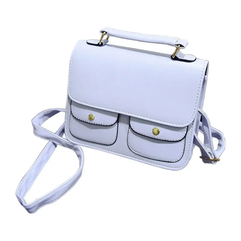 Womens Pu Leather Crossbody Satchel Shoulder Messenger Bag Handbag Trendy Bags 5