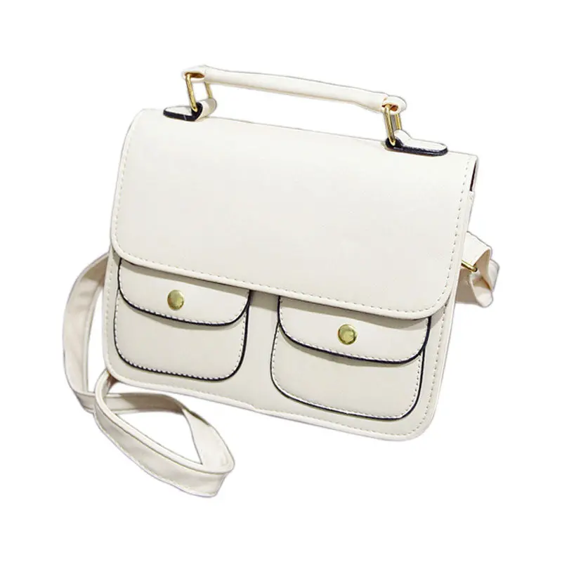 Womens Pu Leather Crossbody Satchel Shoulder Messenger Bag Handbag Trendy Bags 6