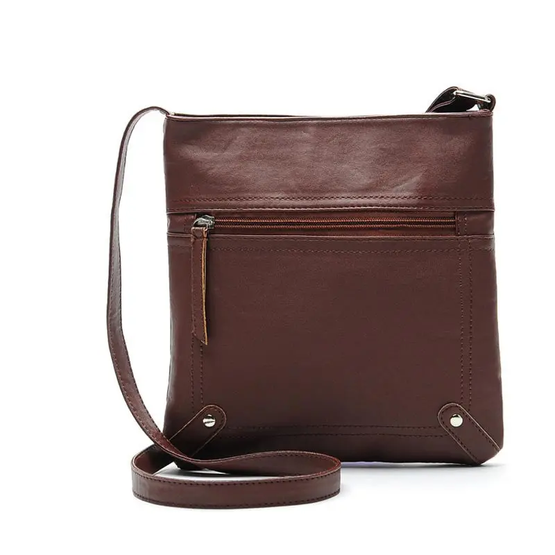 Womens Pu Leather Satchel Cross Body Shoulder Messenger Bag Handbag 6 Colors Classic Style 3