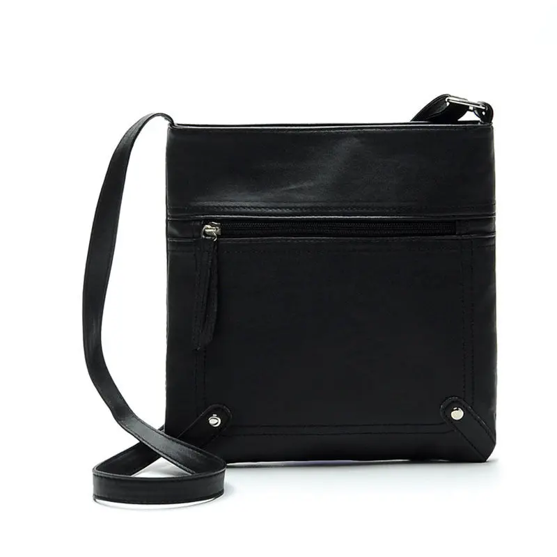 Womens Pu Leather Satchel Cross Body Shoulder Messenger Bag Handbag 6 Colors Classic Style 6