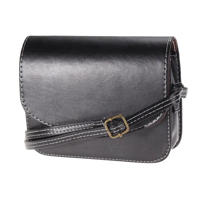 Women's Retro Hobo Messenger Pu Leather Shoulder Bag Handbag 1