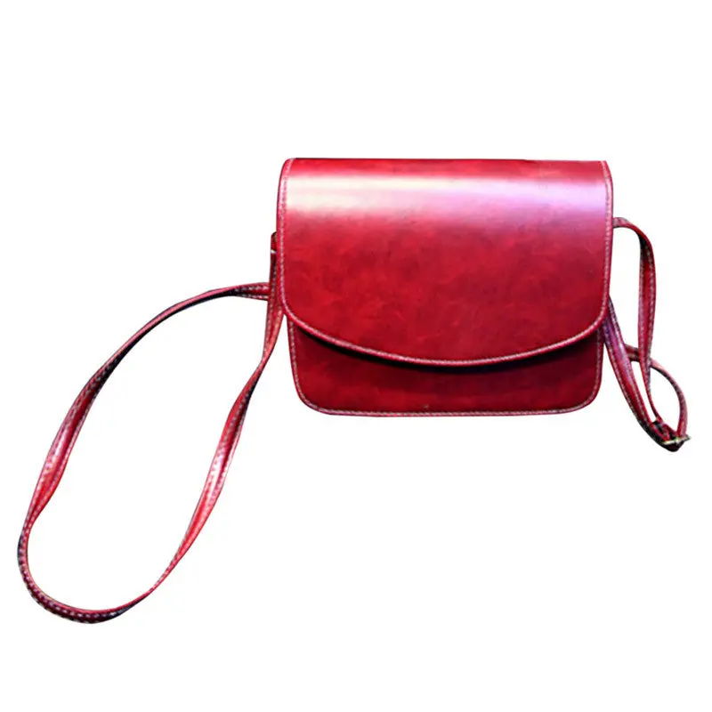 Women's Retro Hobo Messenger Pu Leather Shoulder Bag Handbag 2