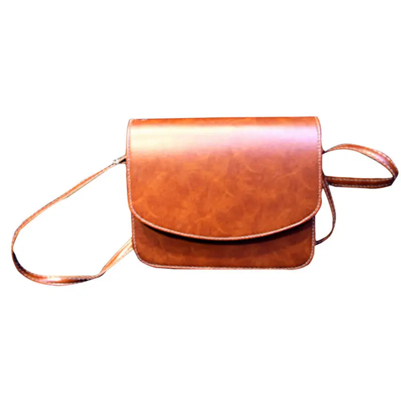 Women's Retro Hobo Messenger Pu Leather Shoulder Bag Handbag 4