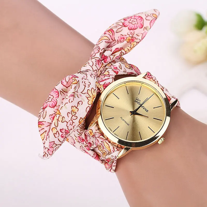 Women's Roman Numerals Geneva Watchanalog Quartz Wrist Watch Candy Color Subdias Dress Korean Style Geneva Relojes 2