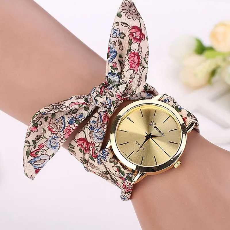 Women's Roman Numerals Geneva Watchanalog Quartz Wrist Watch Candy Color Subdias Dress Korean Style Geneva Relojes 4
