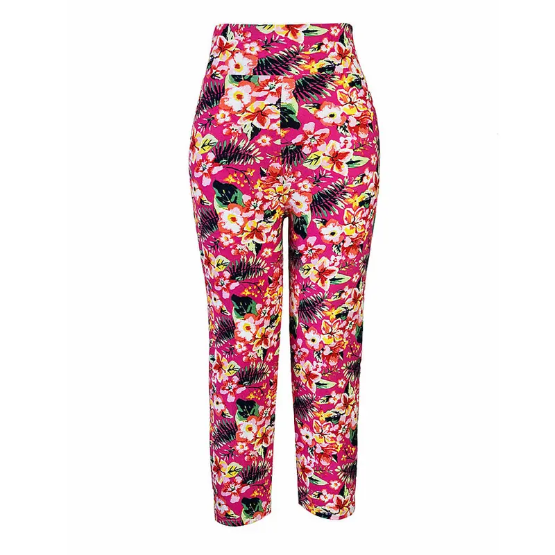 Women's Scale Leggings 6 Color S-Xl Size High Waist Sexy Pants Printed Colorful Leggings 7
