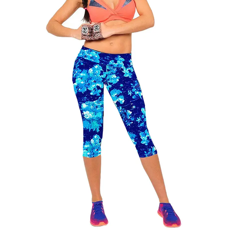 Women's Scale Leggings 6 Color S-Xl Size High Waist Sexy Pants Printed Colorful Leggings 8