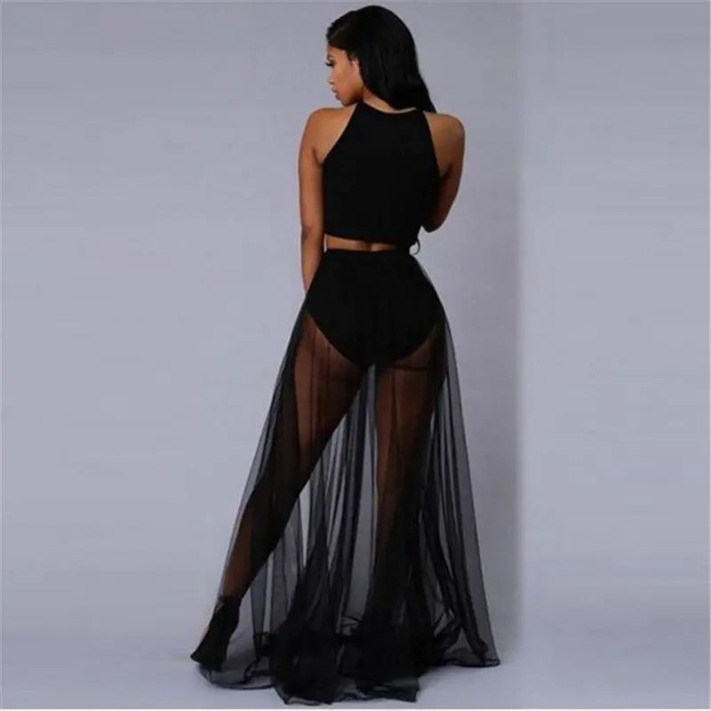 Womens Sexy Dress Mesh Patchwork Club Dresses Maxi 2 Piece Set Women Party Night Club Dress Off Shoulder Two Piece Outfits 7